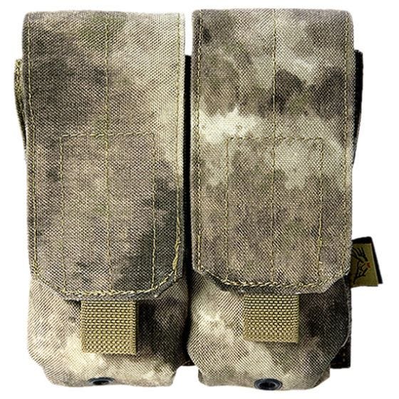 Flyye Double M4/M16 Magazine Pouch MOLLE A-TACS AU