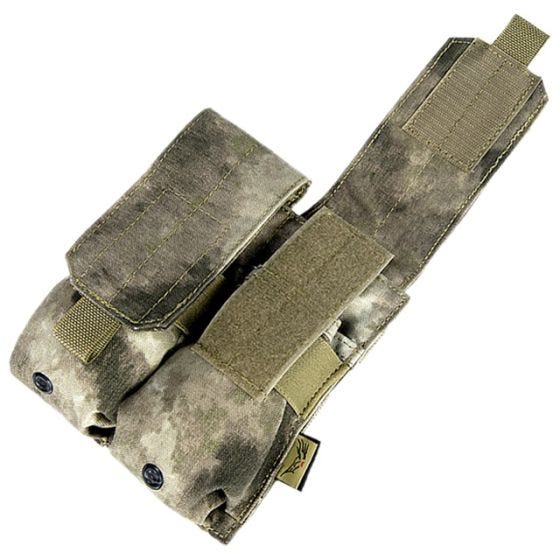Flyye Double M4/M16 Magazine Pouch MOLLE A-TACS AU