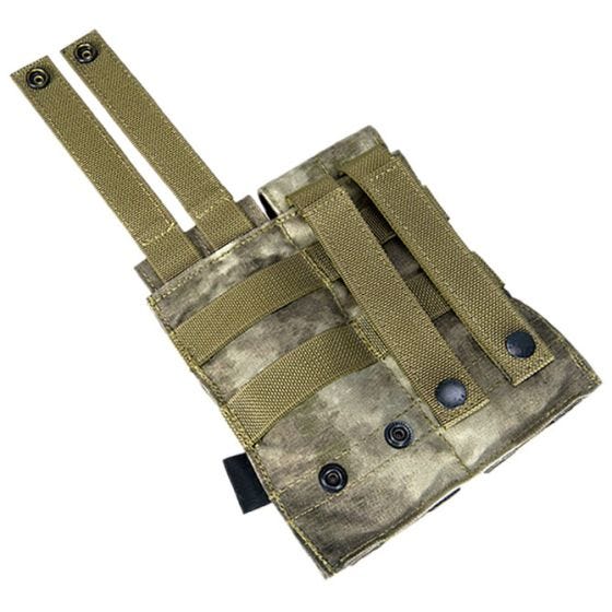 Flyye Double M4/M16 Magazine Pouch MOLLE A-TACS AU