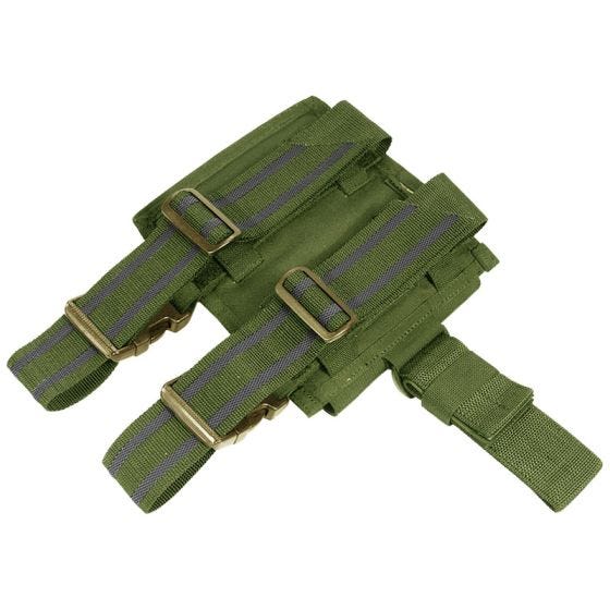 Flyye Drop Leg Double M4/M16 Magazine Pouch Olive Drab