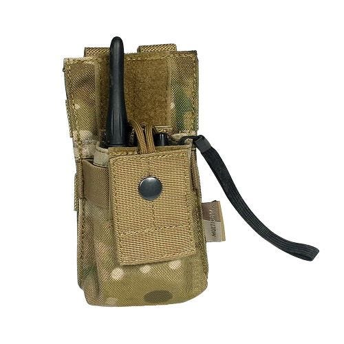 Flyye Short Radio Pouch MOLLE MultiCam