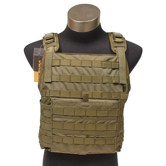 Flyye MOLLE Style PC Plate Carrier Coyote Brown