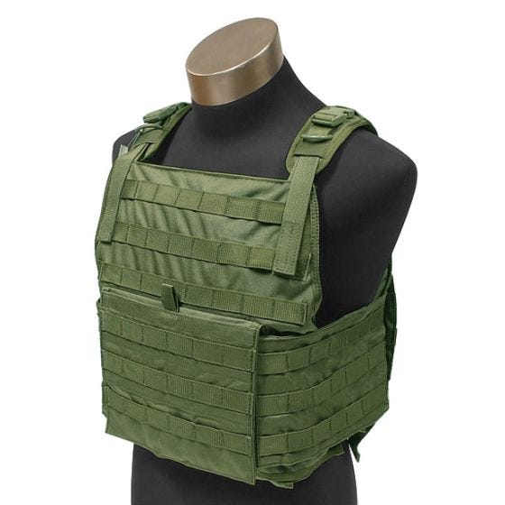 Flyye MOLLE Style PC Plate Carrier Olive Drab