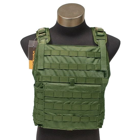 Flyye MOLLE Style PC Plate Carrier Olive Drab
