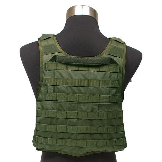 Flyye MOLLE Style PC Plate Carrier Olive Drab