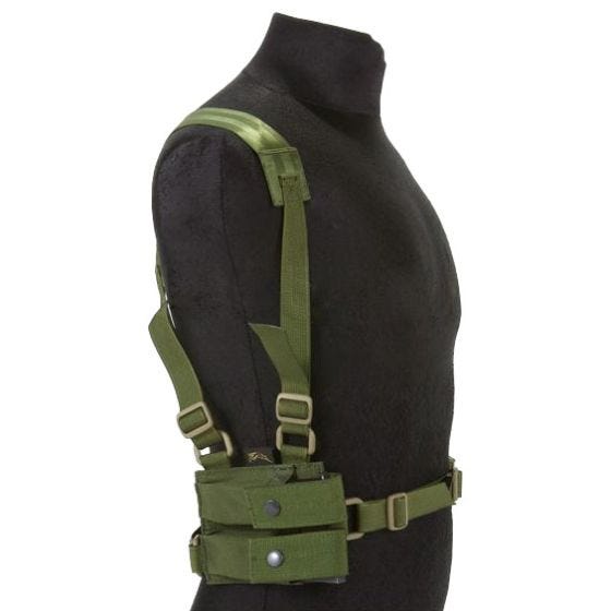 Flyye Shoulder Holster System Panel MOLLE Olive Drab