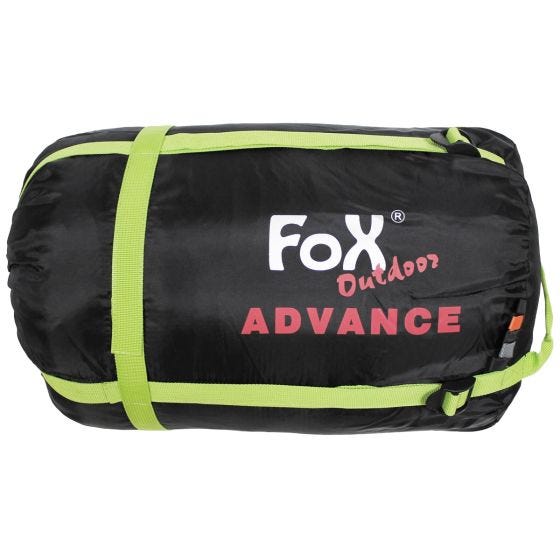 Fox Outdoor Advance Mummy Sleeping Bag Black / Grey