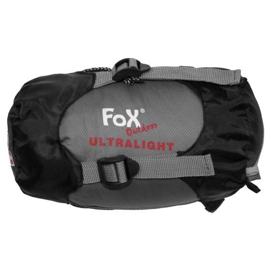 Fox Outdoor Ultralight Sleeping Bag Black / Grey