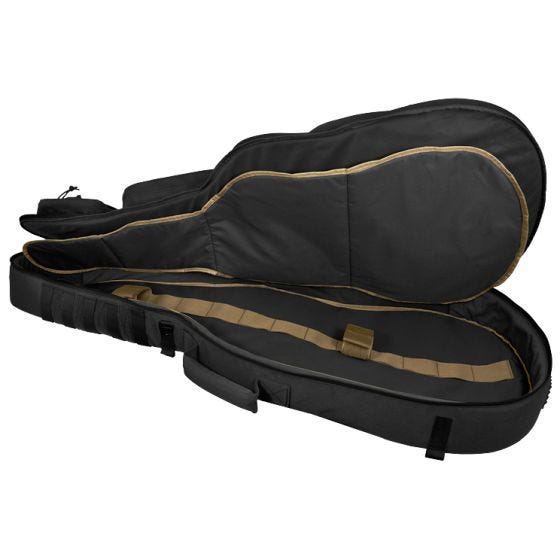 Hazard 4 Battle Axe Guitar Shaped Padded Rifle Case Black