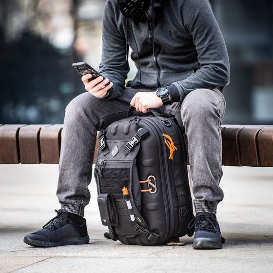 Hazard 4 Beavertail MOLLE Cargo Panel Black