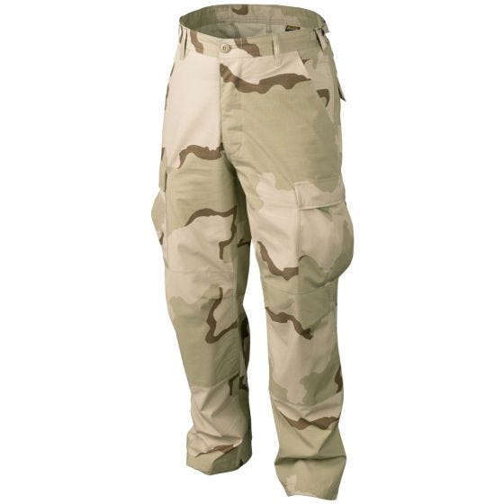 Helikon Genuine BDU Trousers Cotton Ripstop 3-Colour Desert