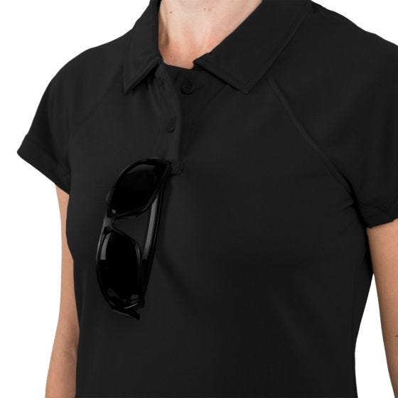 Helikon Women's Urban Tactical Line Polo Shirt TopCool Black