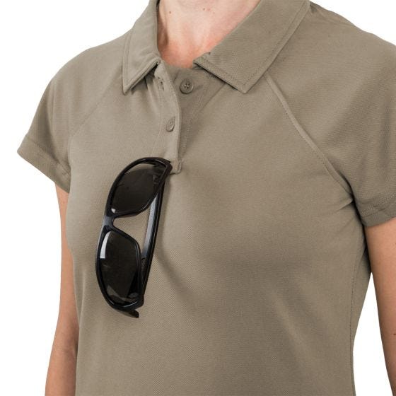 Helikon Women's Urban Tactical Line Polo Shirt TopCool Khaki