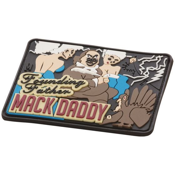 Maxpedition Ben Franklin Mack (Full Colour) Morale Patch