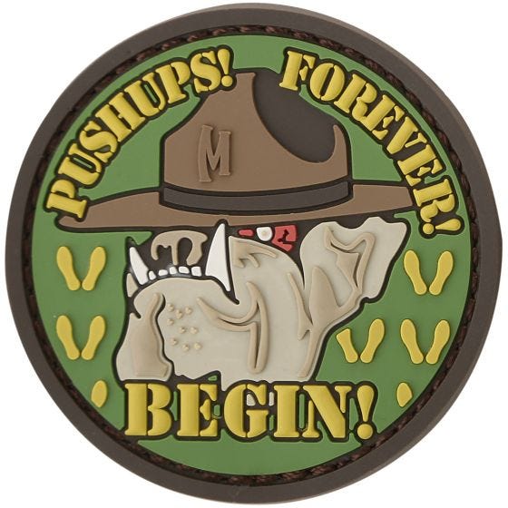 Maxpedition Devil Dog (Arid) Morale Patch
