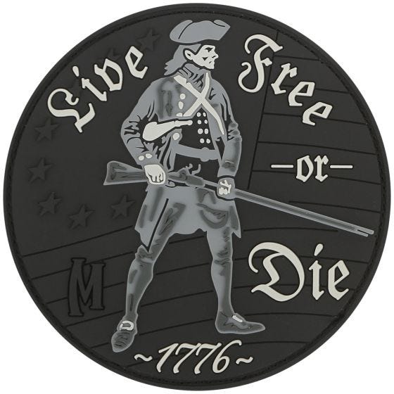 Maxpedition Live Free or Die (SWAT) Morale Patch