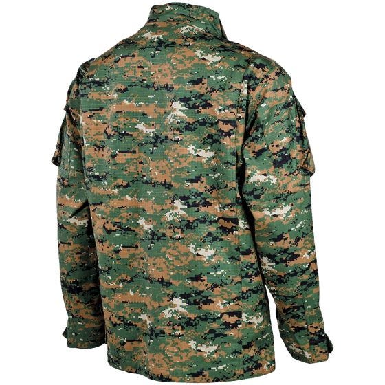 MFH ACU Ripstop Field Jacket Digital Woodland