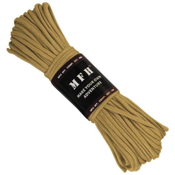 MFH Paracord 100ft Coyote