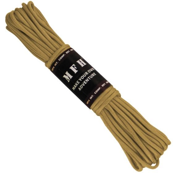 MFH Paracord 50ft Coyote