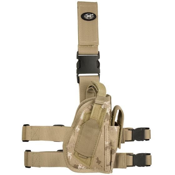 MFH Right Leg Holster Vegetato Desert
