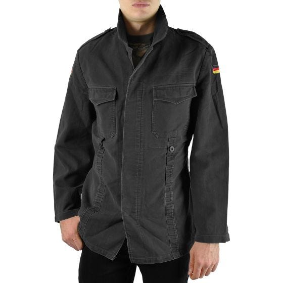 Mil-Tec BW Moleskin Jacket Black
