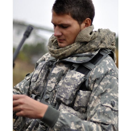 Mil-Tec Net Scarf Vegetato Woodland