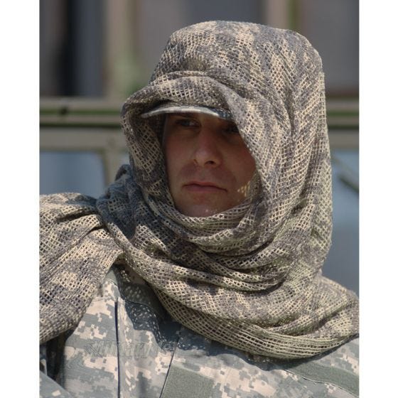 Mil-Tec Net Scarf Vegetato Woodland