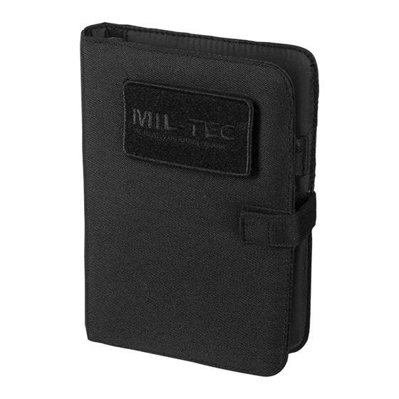 Mil-Tec Tactical Notebook Small Black
