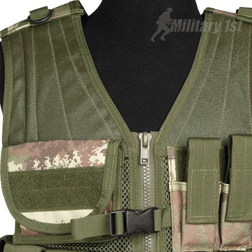 Mil-Tec USMC Tactical Vest Vegetato Woodland