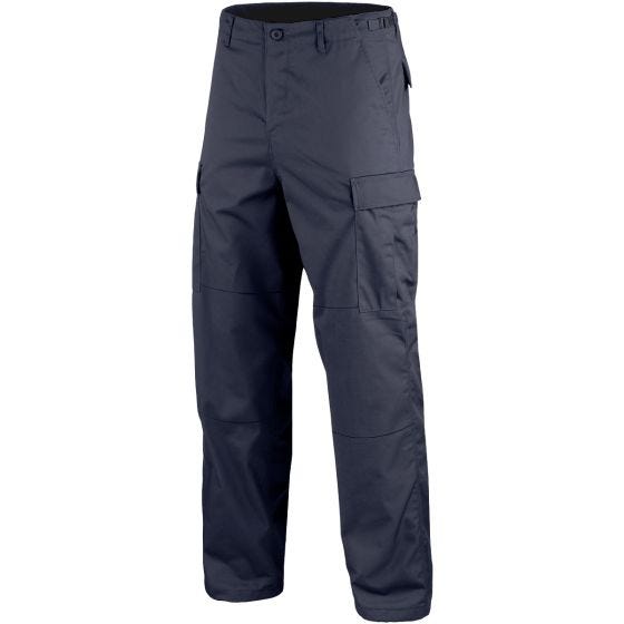 Mil-Tec BDU Combat Trousers Navy Blue