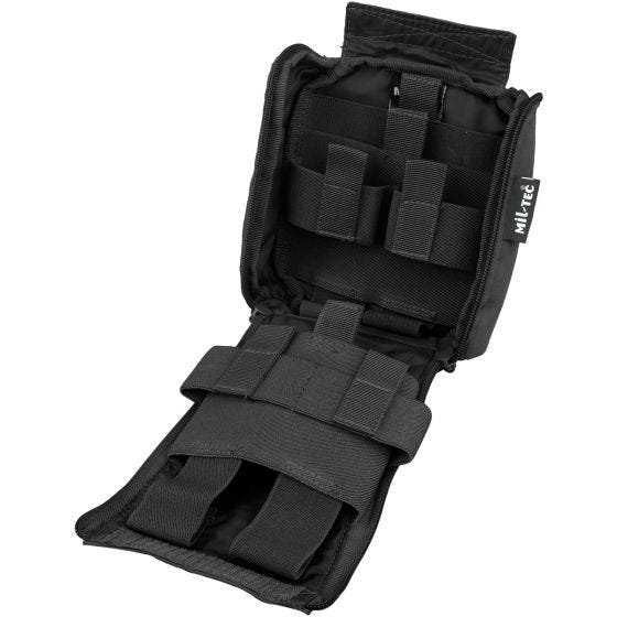 Mil-Tec Individual First Aid Kit Laser Cut Pouch Black