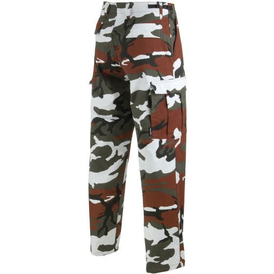Mil-Tec BDU Ranger Combat Trousers Red Camo
