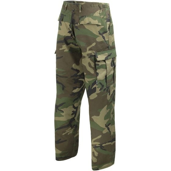 Mil-Tec BDU Ranger Combat Trousers Woodland