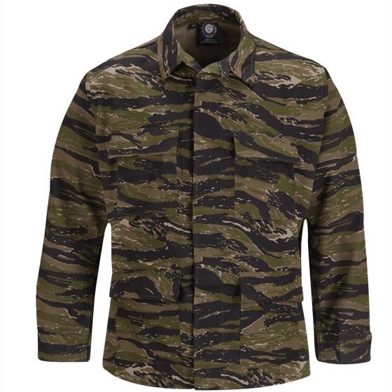 Propper Uniform BDU Coat Polycotton Ripstop Asian Tiger Stripe