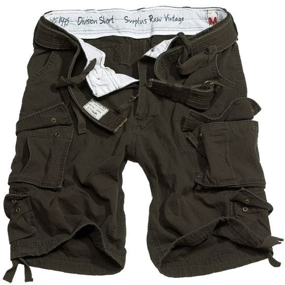Surplus Division Shorts Brown