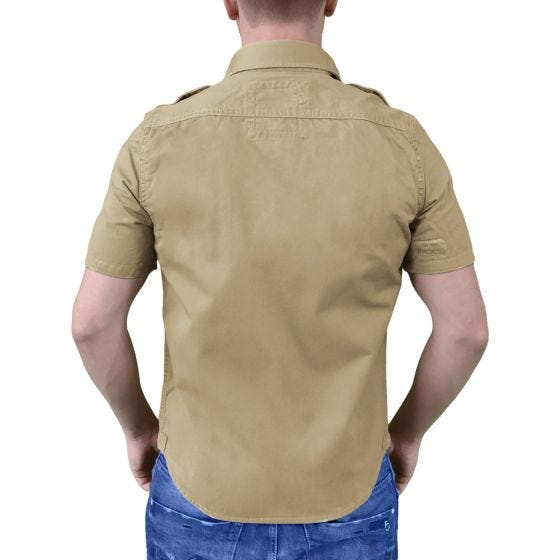 Surplus Raw Vintage Short Sleeve Shirt Beige