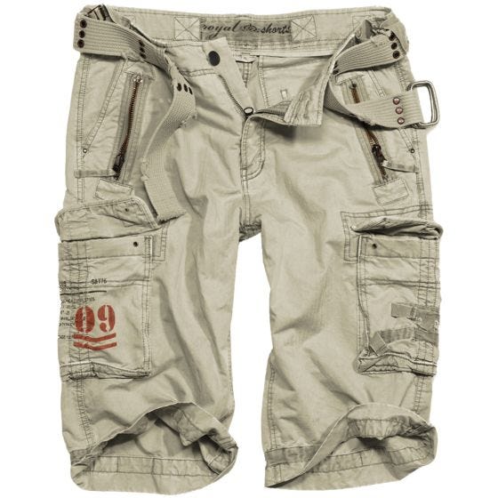 Surplus Royal Shorts Royal White