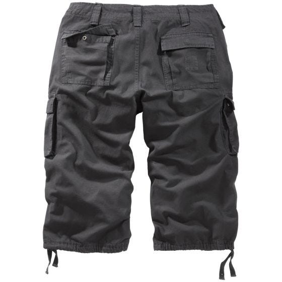 Surplus Trooper Legend 3/4 Shorts Black Washed