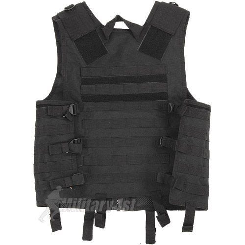 MFH Vest MOLLE Light Black